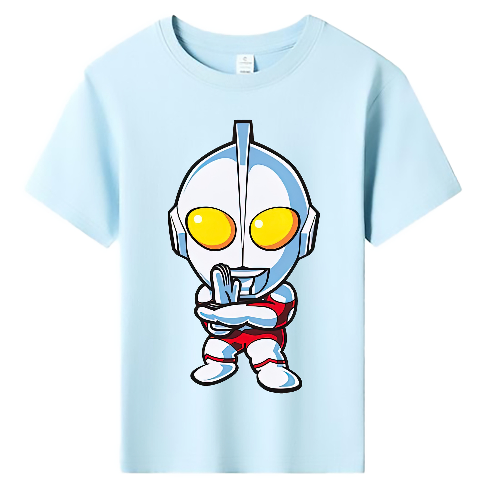 （画像用） ウルトラマン Ultraman 綿100％キッズTシャツ（フロントプリント）